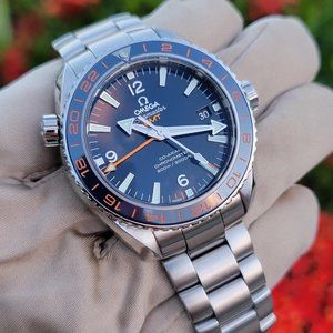 OMEGA SEAMASTER PLANET OCEAN GOOD PLANET 43.5MM STAINLESS BLUE 600M FULL SET